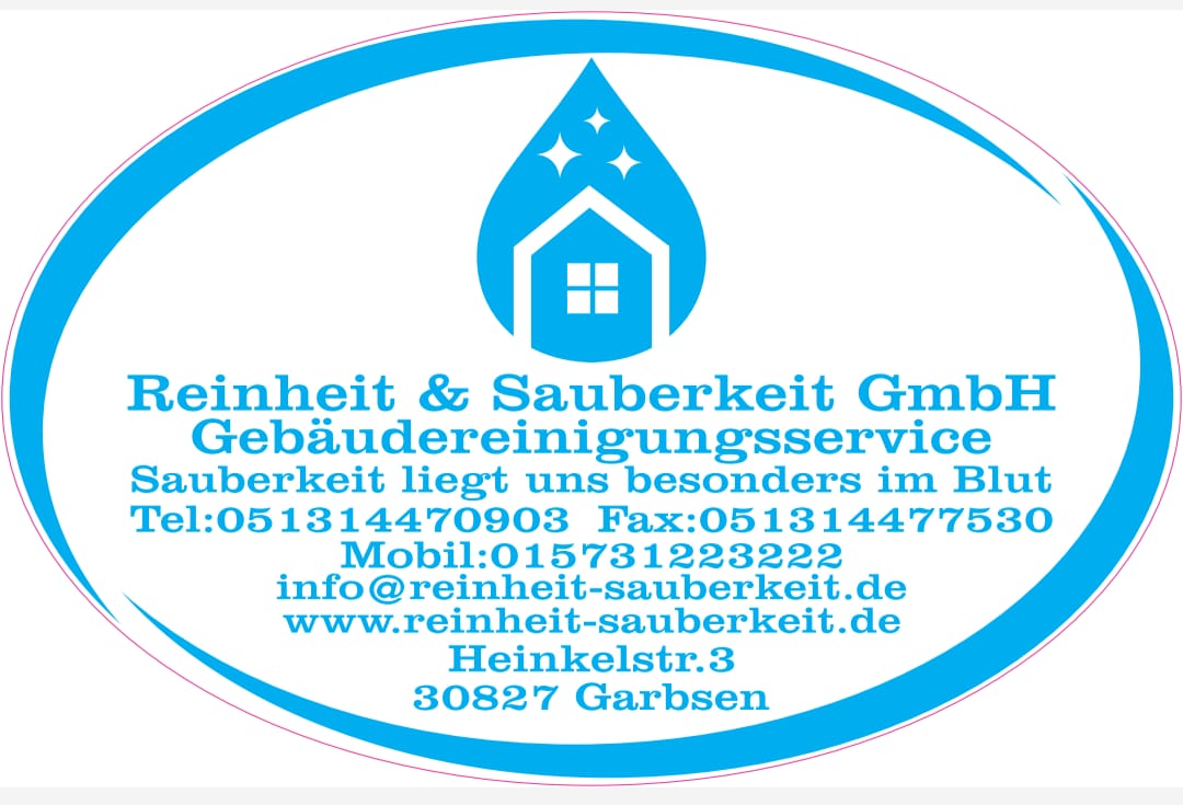 Reinheit & Sauberkeit Gebäudereinigung GmbH | Reinigungsunternehmen für Hannover, Garbsen